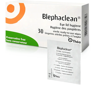 Boîte de lingette Blephaclean pour l’hygiène des paupières