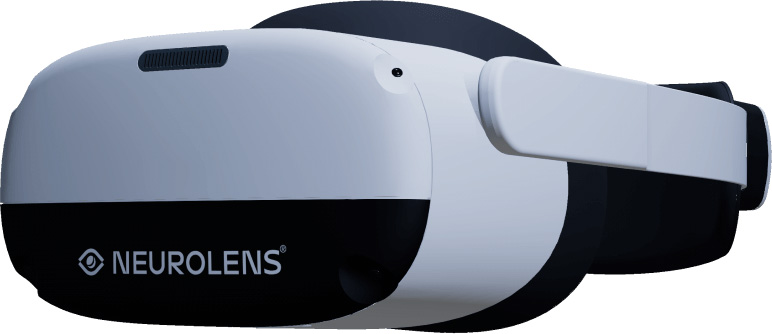 Casque Neurolens pour traitement visuel